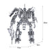 3D Metal Assembly Combat Mecha Figure Model Building Kit