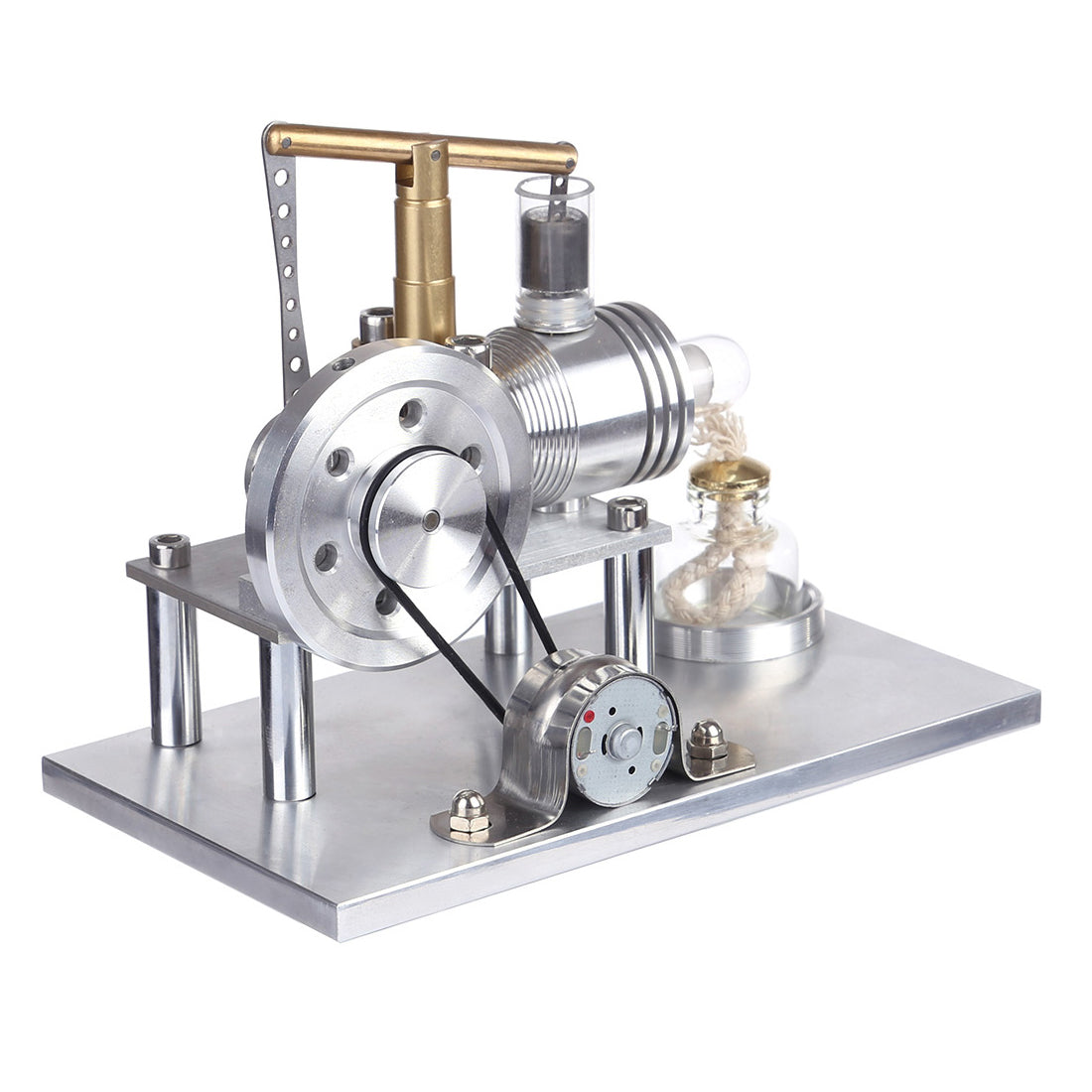 Balance Stirling Engine Model Kit - Build Your Own Stirling Engine - Hot Air Stirling Model Engine Educational Toy