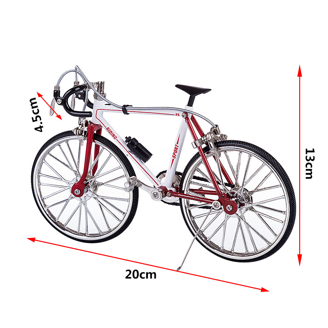 Metal DIY Assembly Bicycle Model Simulated Decoration Bike Model - FS-00150