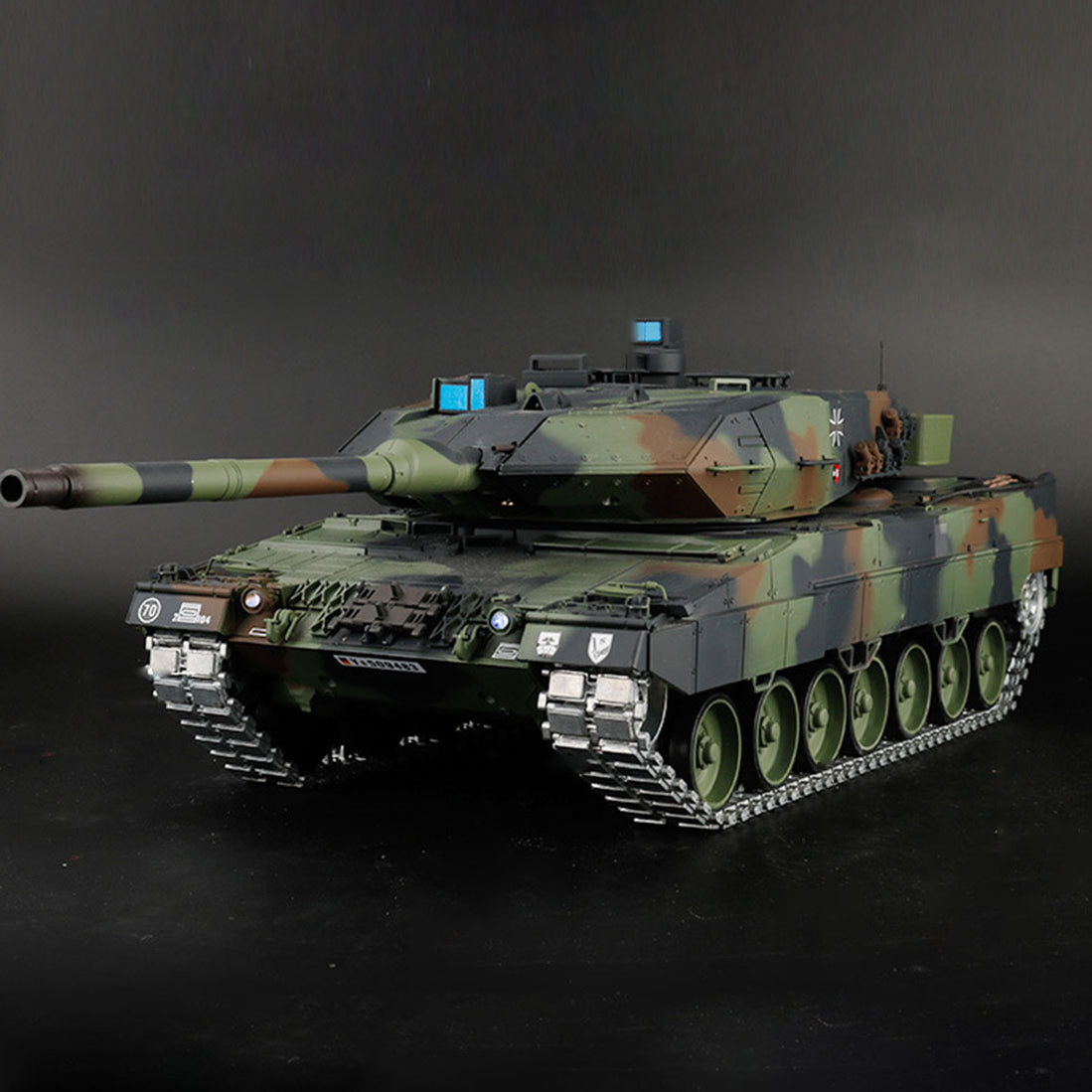 1/16 RC Tank German Leopard 2A6 Main Battle Tank 2.4G Remote Control M ...