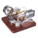 Stirling Engine Model with Rotating Mechanical Music Box Science Experiment Engine Toy - enginediy