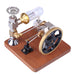 ENGINEDIY Stirling Engine Model with Vertical Flywheel Speed Adjustable | Science Experiment Engine - enginediy