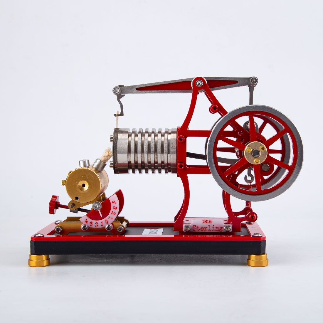 RETROL VE-01 Crossbeam Vacuum Engine Model Flame Eater External Combustion Engine Educational Toys Gifts