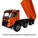 JDMODEL JDM-65 1/14 8x8 Electric RC Heavy Hydraulic Dump Truck Remote Control Construction Vehicle Model - enginediy