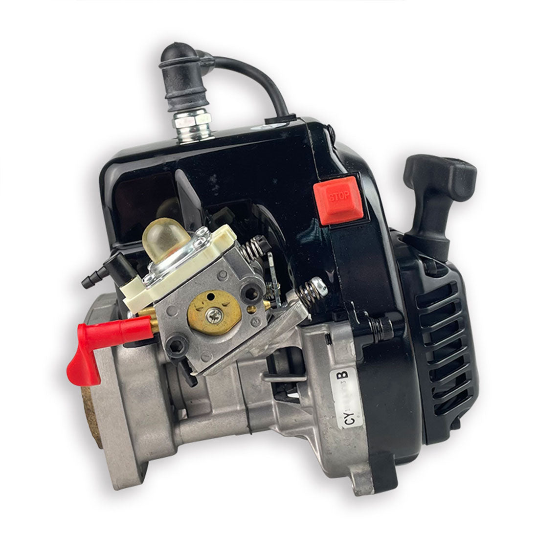 CY 27/23CC Mini Single Cylinder Two-stroke High-speed Racing Gasoline Engine Model with 2.7/2.2 Horsepower