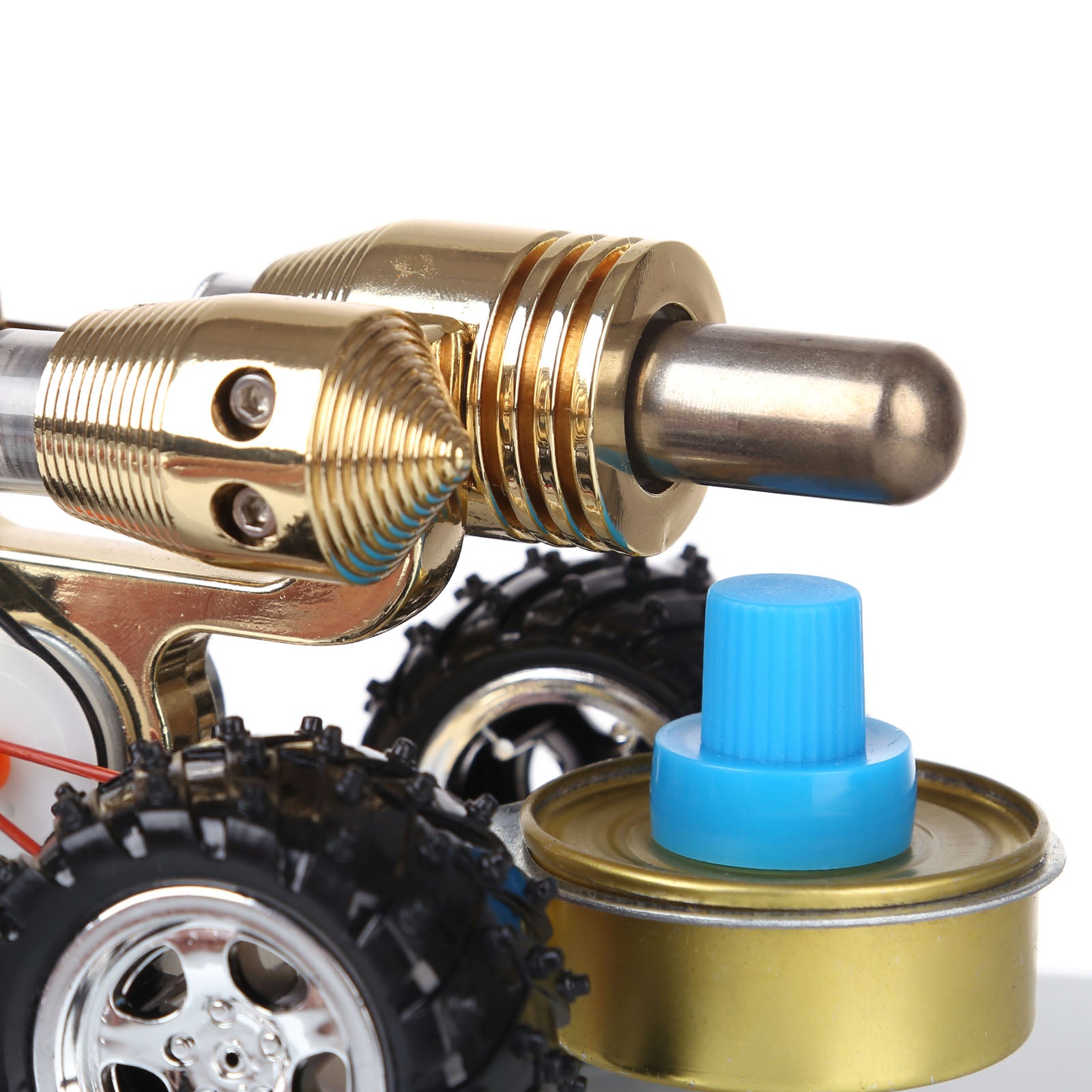 Stirling Engine Car Model Stirling Engine Vehicle Educational Toy STEM Engine Model Creative Gift