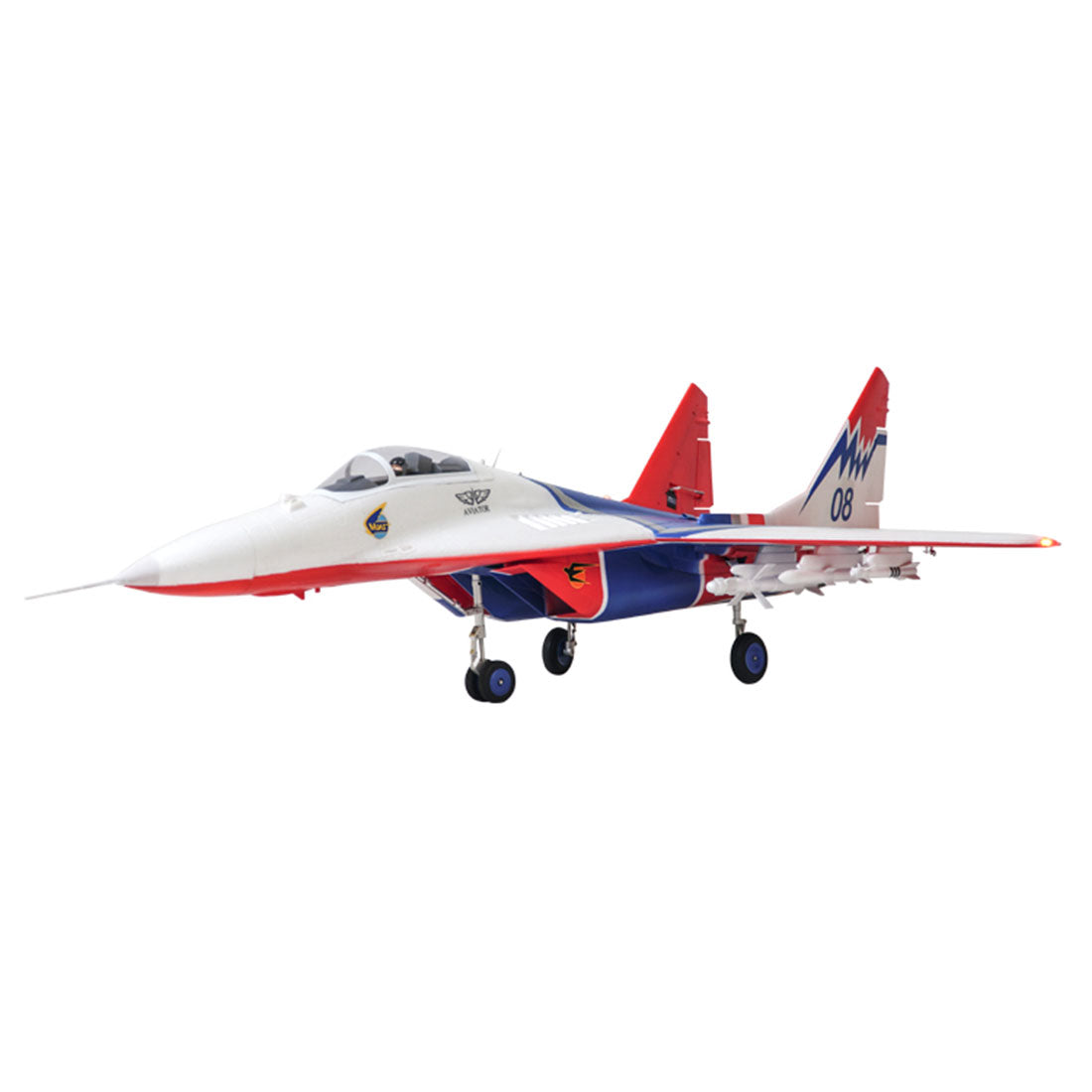 How to do rc plane - Mig 29 - Part 8 - Propeller and radio control 