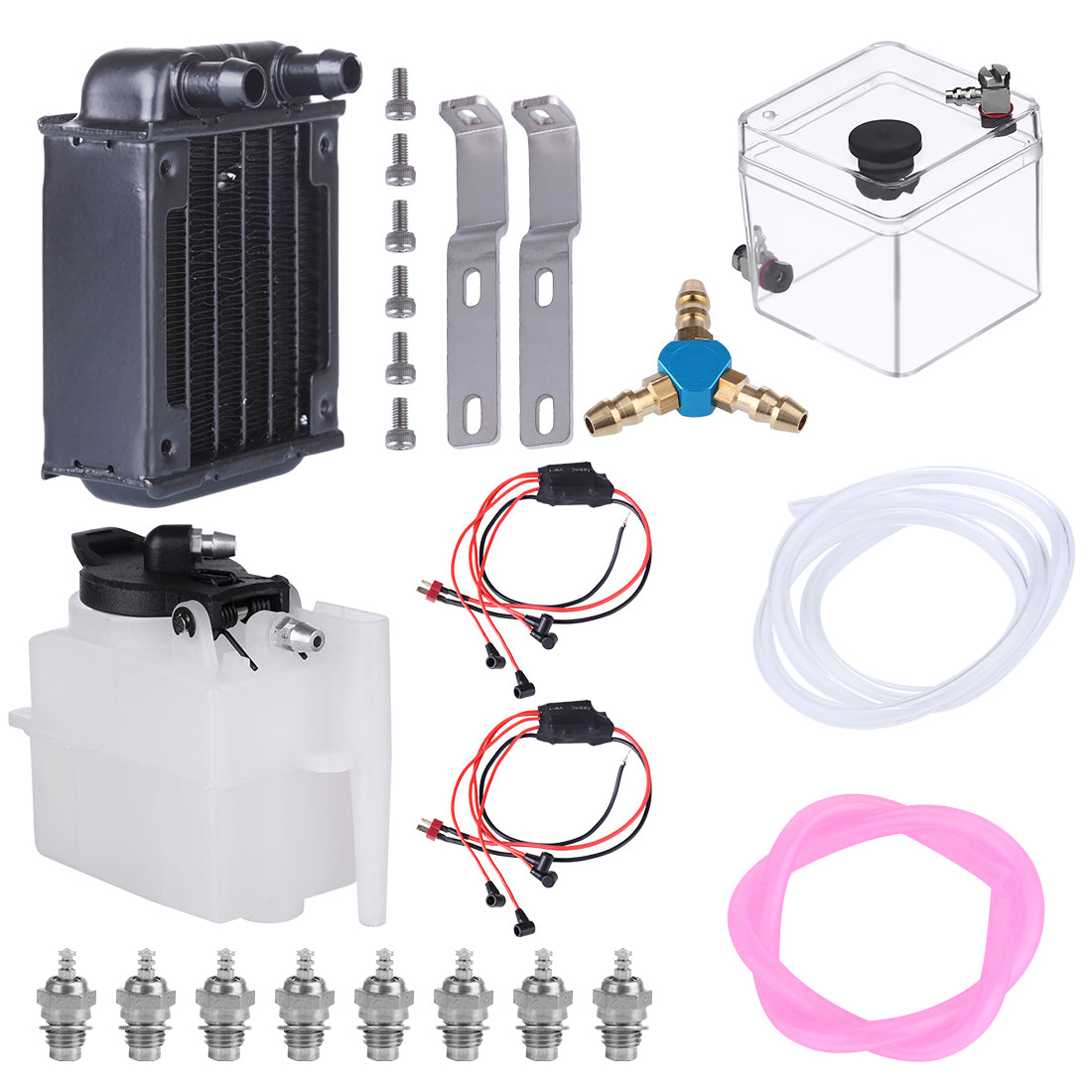 Start Ignition and Water Cooling Kit for HOWIN & TOYAN V8 Engine FS-V800 Engine - TOYAN Original