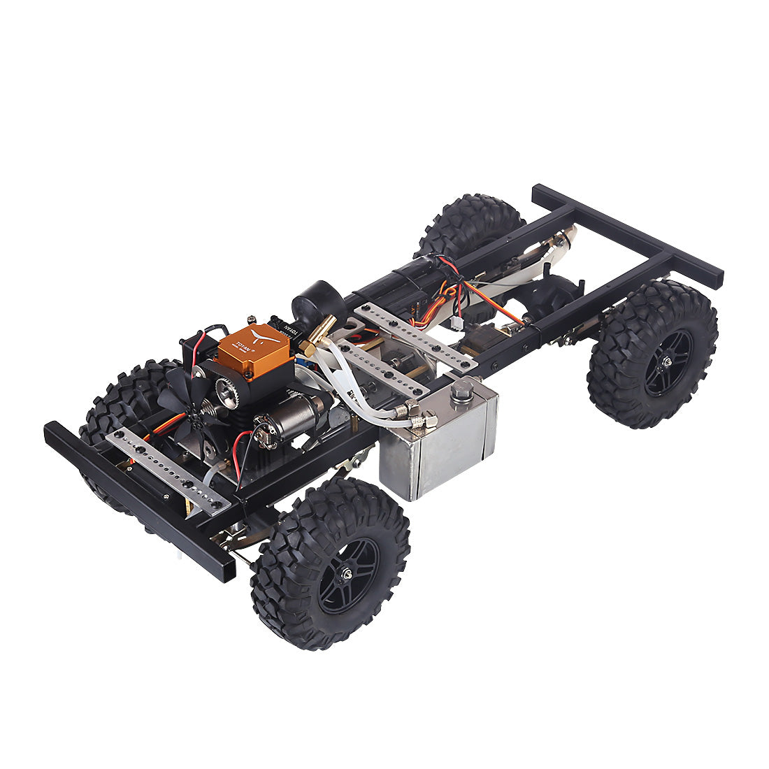 1/10 Toyan Engine install in RC Car Kit Set - Start Toyan Engine FS-S100 from Remote Controller - enginediy