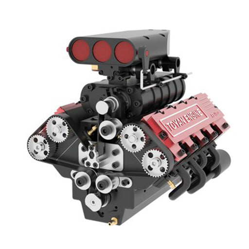 Kit de modelo de motor de coche de 4 cilindros TECHING que funciona como  regalo para niños y adultos – enginediyshop
