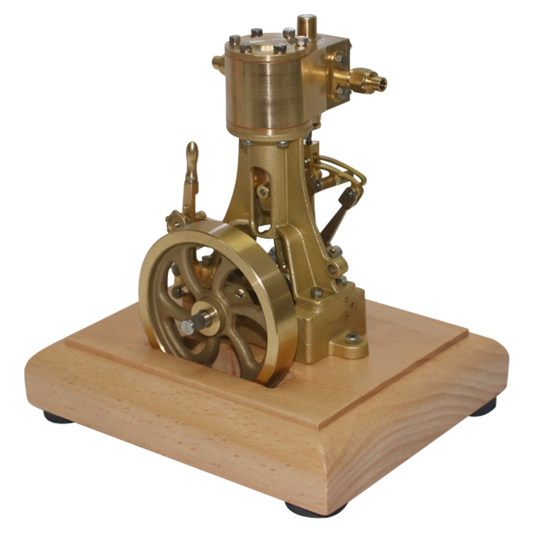 M31B 1.85CC Mini Retro Vertical Single-cylinder Reciprocating Double-acting Steam Engine Model Toys