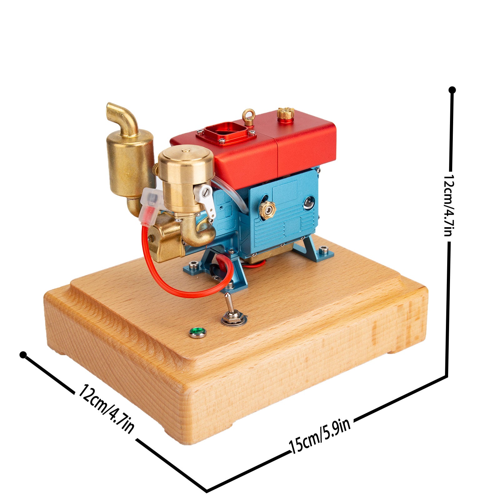 RETROL MUSA 2.2cc Mini Evaporative Water-cooled Single-cylinder Four-Stroke Gasoline Engine Internal Combustion Engine Model