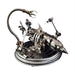 3D Puzzle Model Kit Mechanical Shark with Display Support Metal Games DIY Assembly Jigsaw Crafts Creative Gift-209PCS