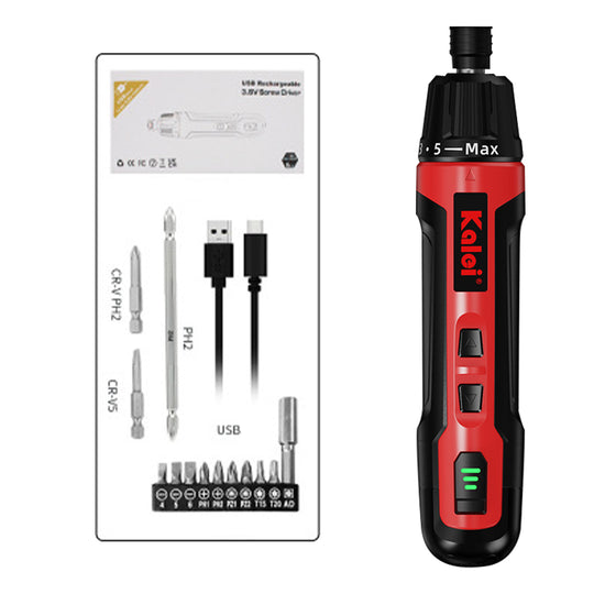 Portable Precision Electric Torque Screwdriver Set DIY Tools for TECHING Engine Model Building and More