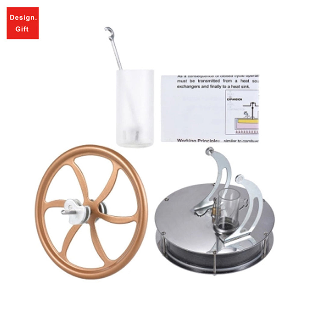 LTD Low Temperature Difference Stirling Engine Model