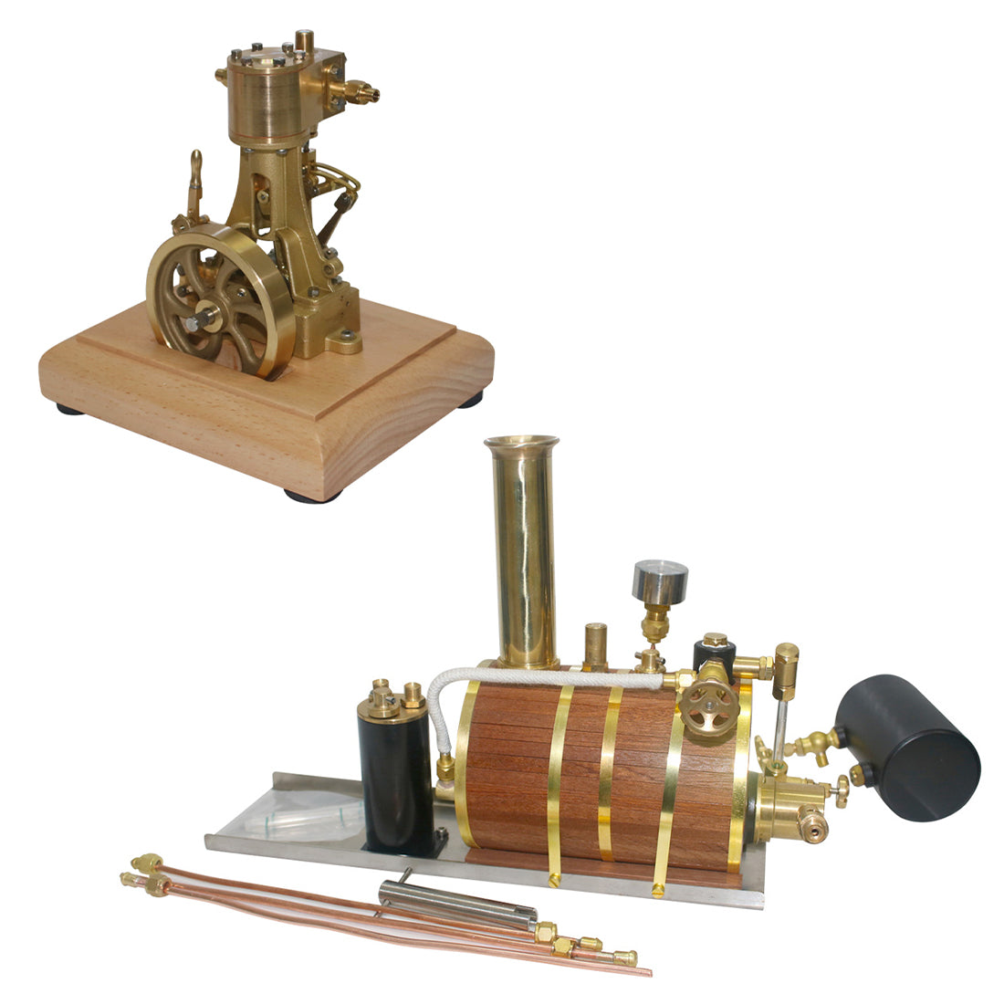 Steam Engine and Steam Boiler 