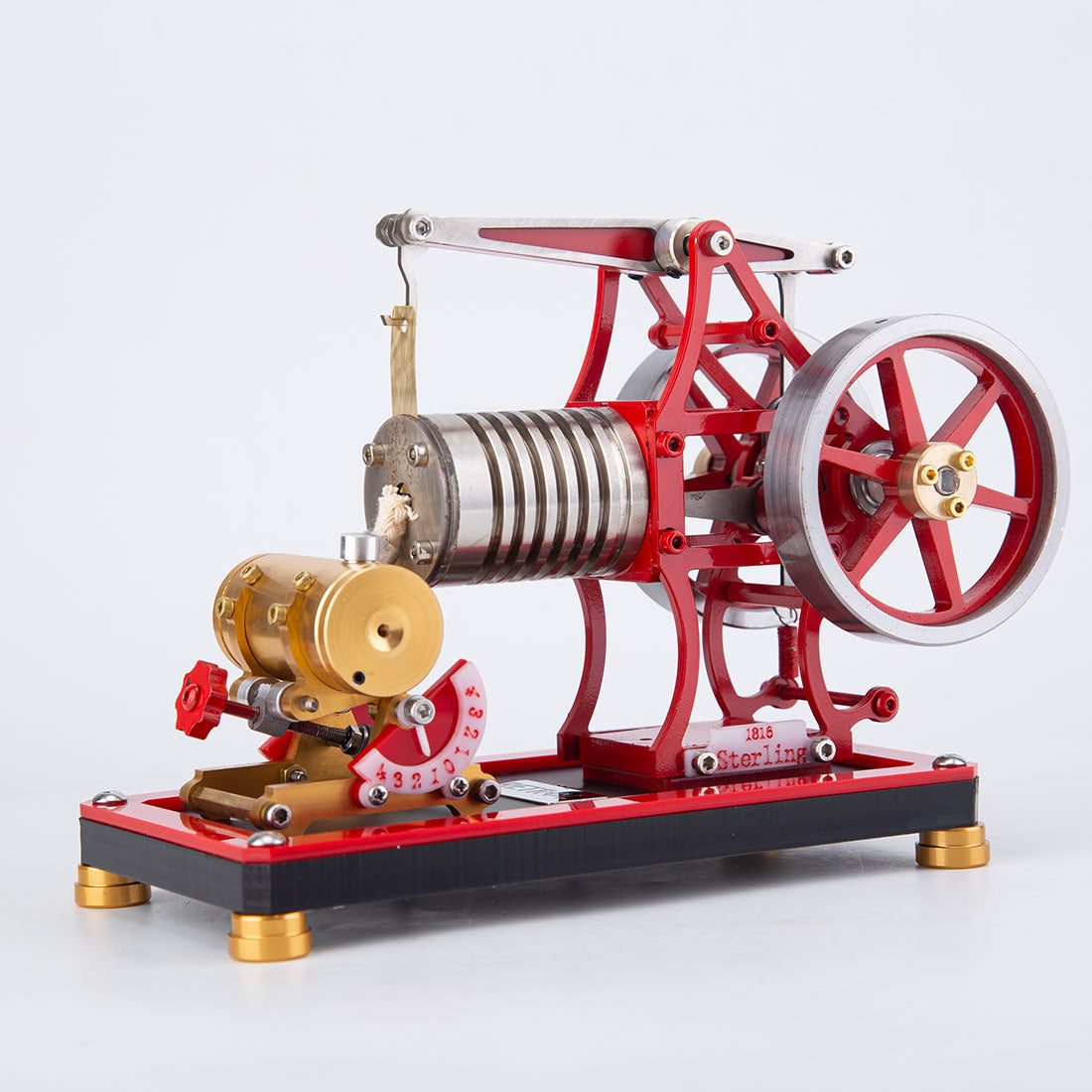 RETROL VE-01 Crossbeam Vacuum Engine Model Flame Eater External Combustion Engine Educational Toys Gifts