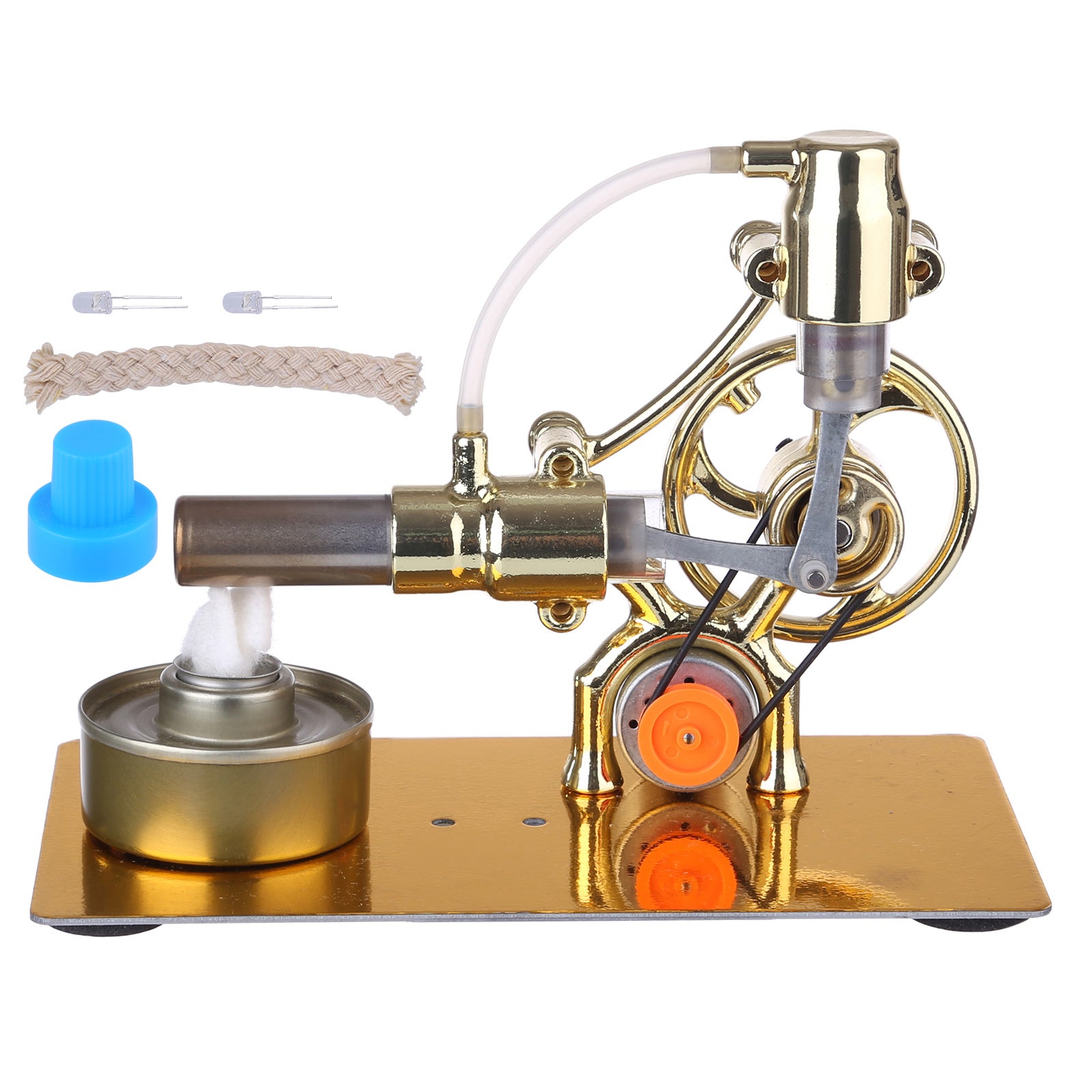 Stirling Engine Kit Single Cylinder Balance Stirling Engine Model Science Experiment Set