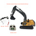 JDMODEL JDM-106 1/14 V2 Electric RC Hydraulic Heavy Excavator Navvy Remote Control Construction Vehicle Model - enginediy