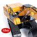 1: 16 2.4 RC Excavator Simulation Hydraulic Drive Grab All Alloy Engineering Vehicle Model - enginediy