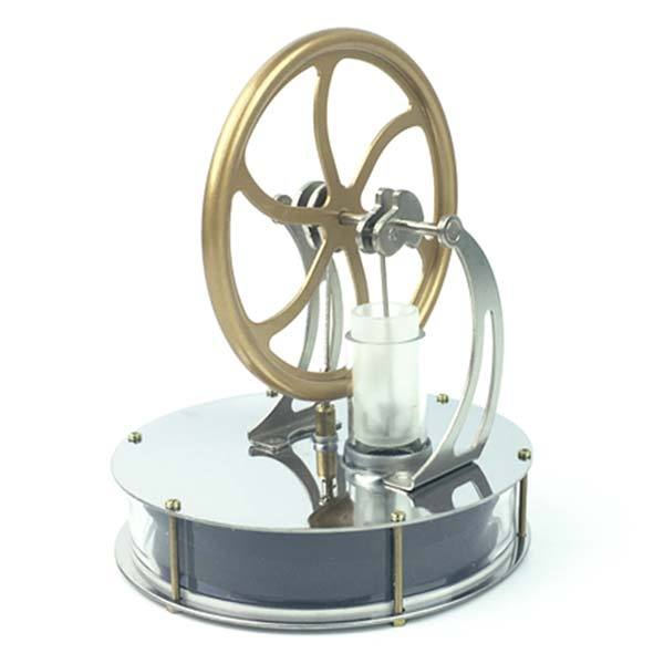 First Ever Stirling Engine Stirrer - Stirring Hot Chocolate - Cool