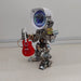 3D Metal Mechanical Punk Guitarist Robot Christmas Colorful Ambient Lamp Model Assembly Kit for Kids, Teens, and Adults-366PCS