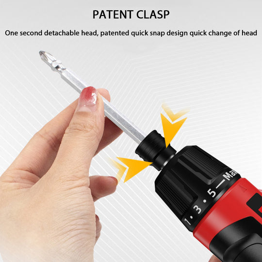 Portable Precision Electric Torque Screwdriver Set DIY Tools for TECHING Engine Model Building and More