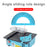 Mini Table Saw Model Alloy Multifunctional Cutting Tools Mini DIY Tools (Premium Version/Blue)