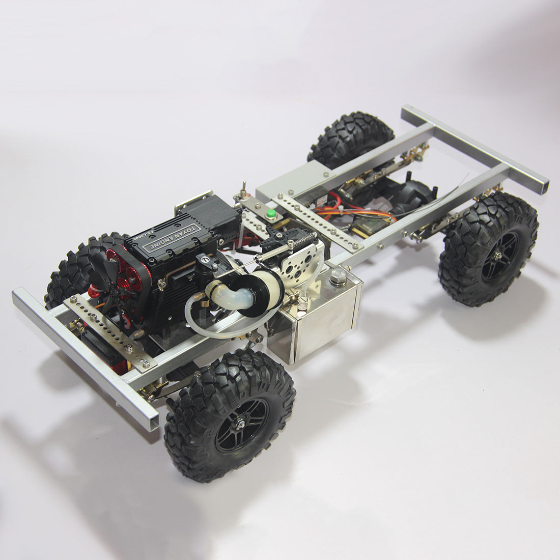 1/10 RC Car 2.4G 4WD Off-road Vehicle with TOYAN Double-cylinder Engine - RTR Version