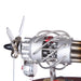 16 Cylinder Swash Plate Stirling Engine Generator Model with LED and Voltage Digital Display Meter