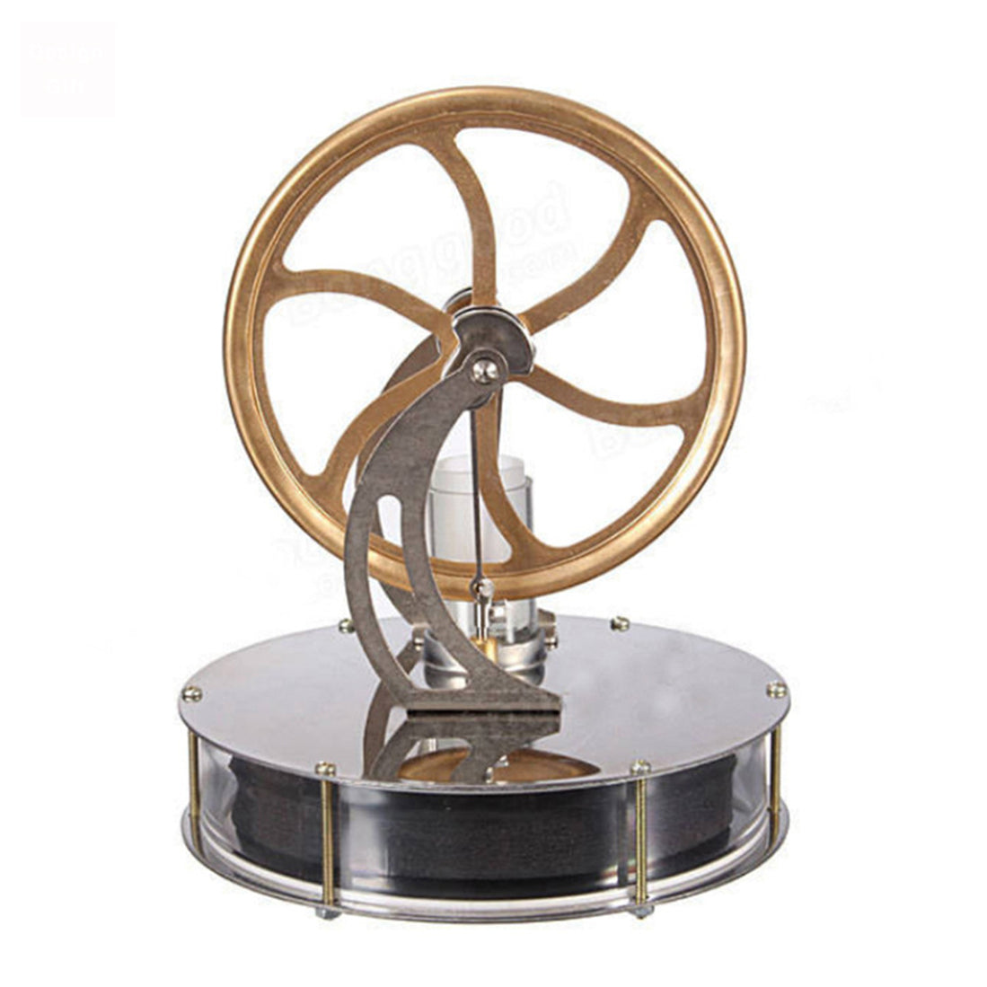 LTD Low Temperature Difference Stirling Engine Model Flywheel Heating ...