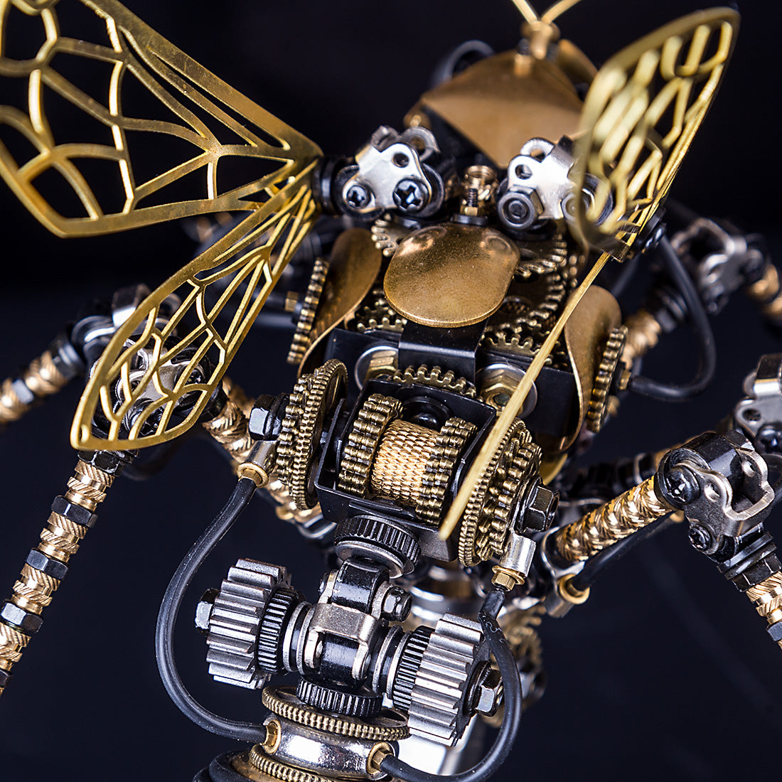 3D Puzzle DIY Model Kit Steampunk Wasp Metal Games Creative Gift