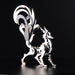 3D Puzzle DIY Model Kit Detachable Jigsaw Nine-tailed Fox Metal Games - enginediy