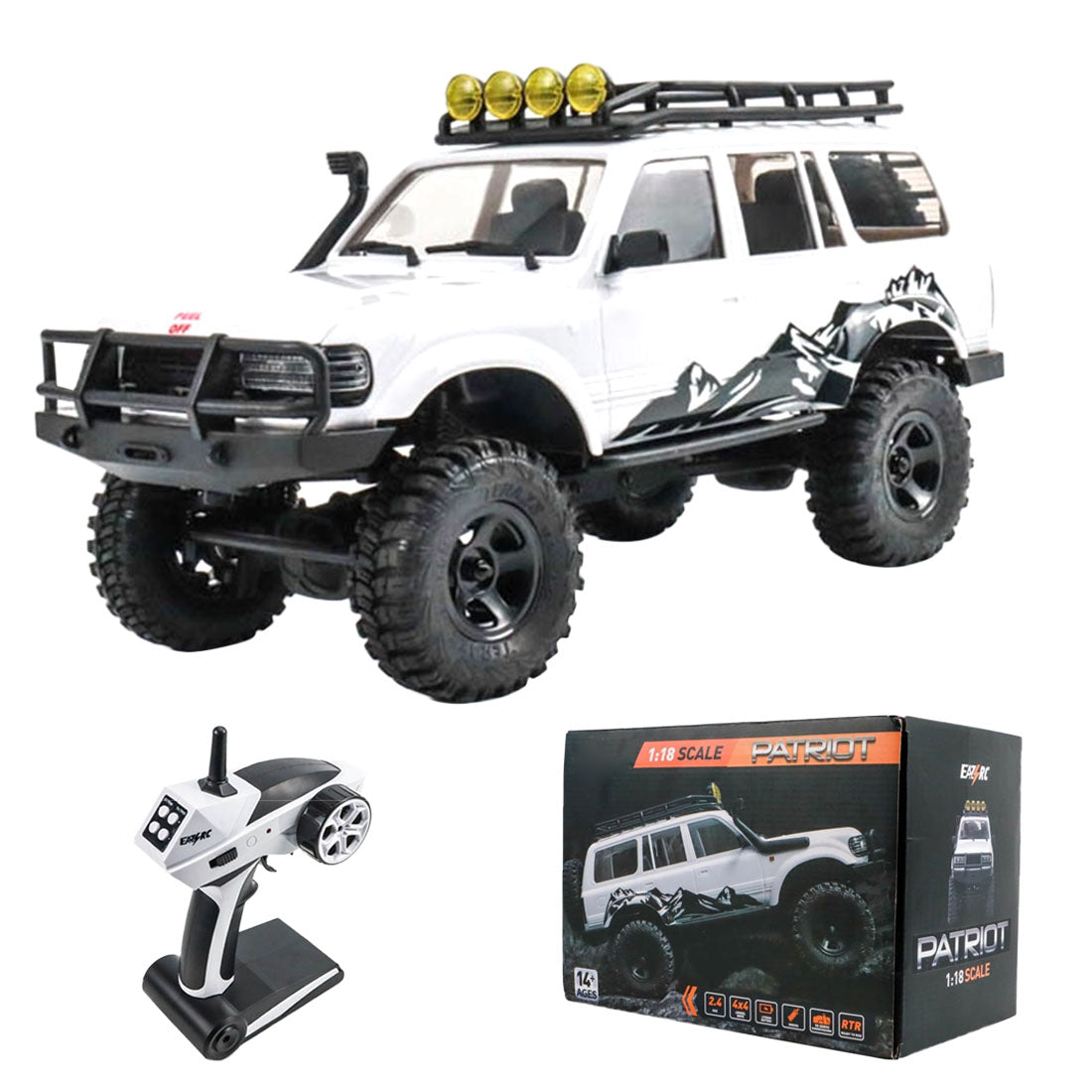 Eazyrc patriot 1/18 scale outlet rc crawler