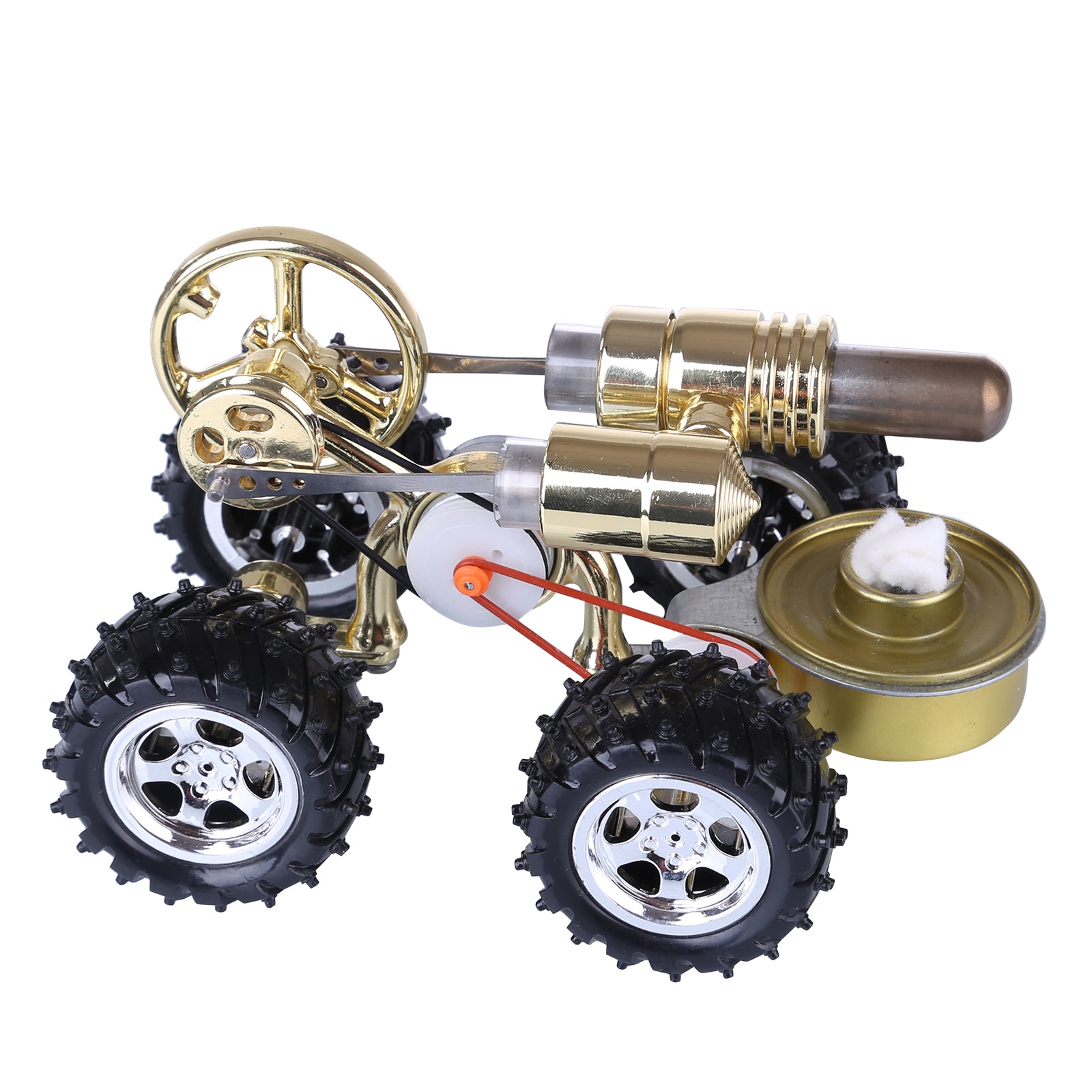 Hot Air Stirling Engine Car Engine Model Science Experiment Educational Toy