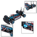 HSP 94123PRO 1:10 4WD Electric Brushless High Speed Drift Car 2.4G Remote Control Car - Car Shell in Random Color (RTR) - enginediy