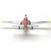 100mm T-28 Jrojan RC Plane Electric Airplanes  Lower Single Wing Fighter RC Airplane Model Assembly Fixed-wing Aircraft- PNP Version - enginediy