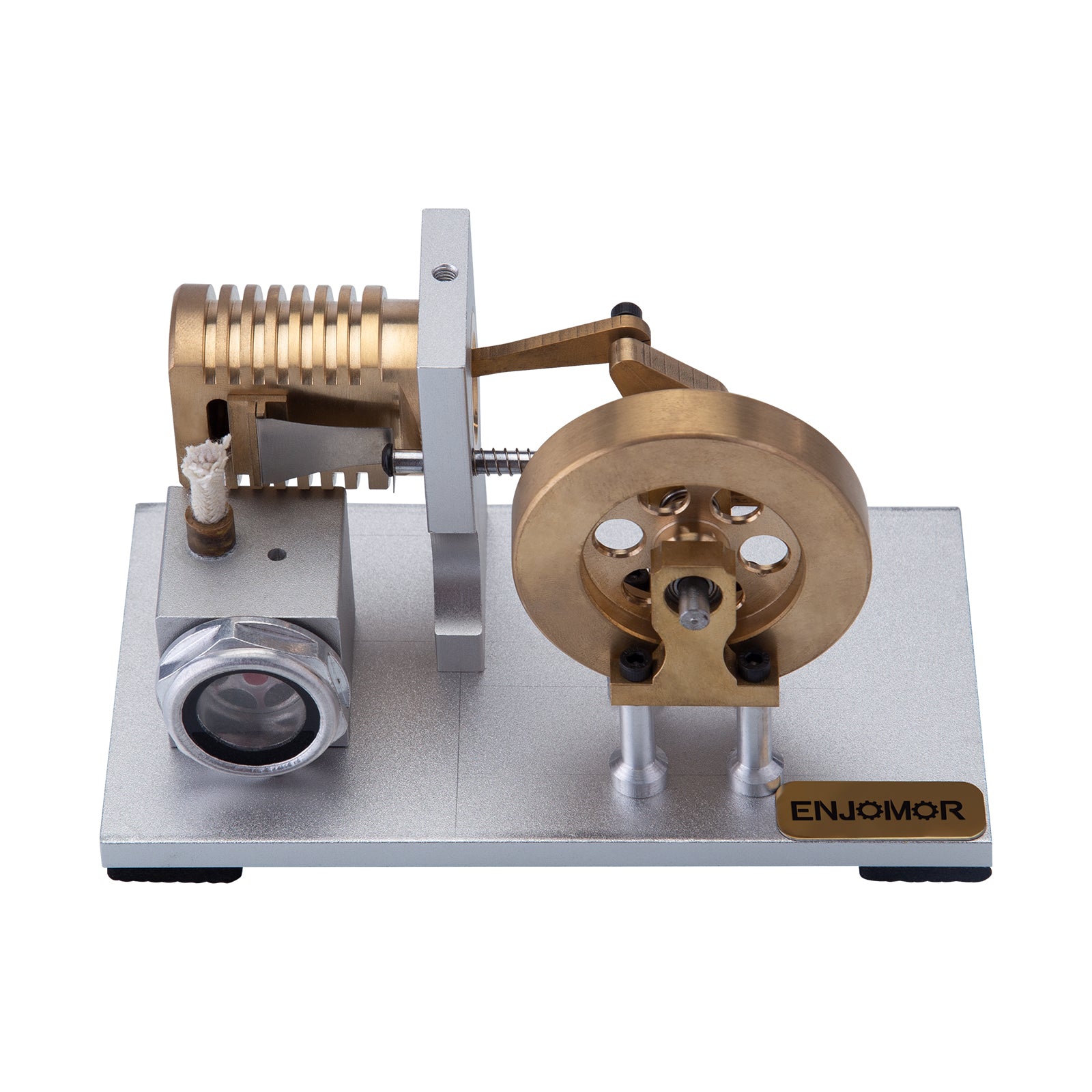 Single Cylinder Stirling Engine Model | Suction Fire Type Bracket Version