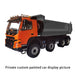 JDMODEL JDM-65 1/14 8x8 Electric RC Heavy Hydraulic Dump Truck Remote Control Construction Vehicle Model - enginediy