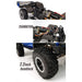 YK 4081PRO 1/8 2.4G 6CH 4WD Off-road Vehicle RC Pickup Truck Professional Crawler Car - enginediy