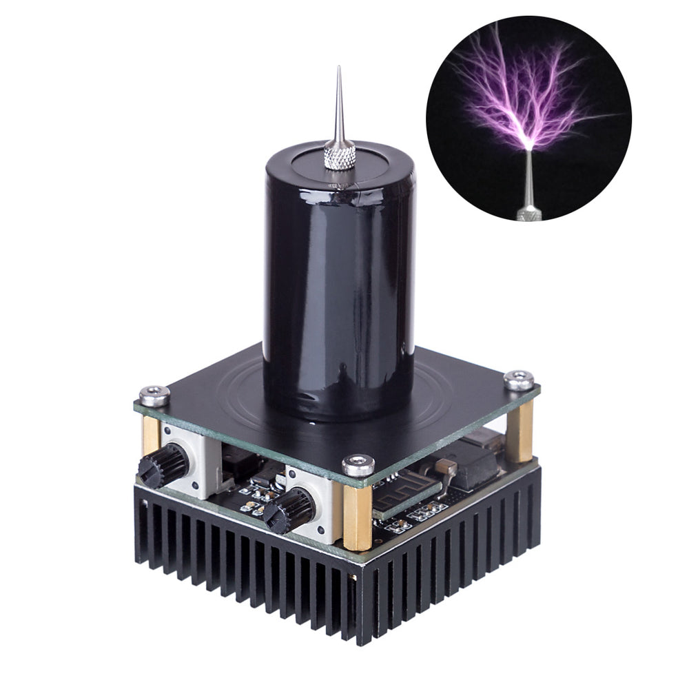 Bluetooth Music Tesla Coil Loudspeaker Wireless Transmission Experiment  Desktop Toy Model