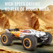 HAIBOXING 16890A 1:16 45KM/H 4WD High Speed Electric Vehicle 2.4 GHz All-Terrain RC Car Brushless Waterproof Off-Road Truck (RTR) - enginediy