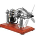 16 Cylinder Stirling Engine Double Tank Gas Powered Motor Stirling Engine Model Toy - enginediy