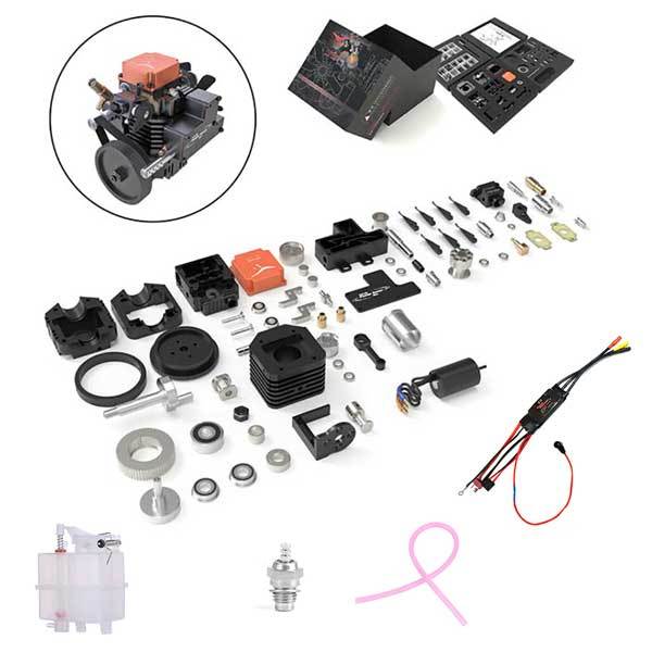 Toyan Engine FS-S100AC RC Engine Building Kit with Starter Kit - enginediy