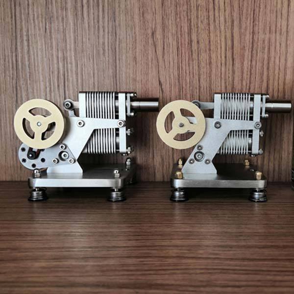 Full Metal Stirling Engine Generator Model Stem Engine Educational Toy - enginediy