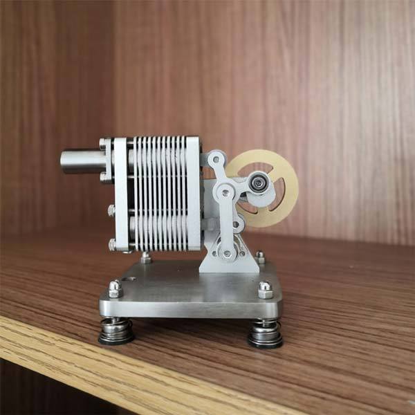 Full Metal Stirling Engine Generator Model Stem Engine Educational Toy - enginediy