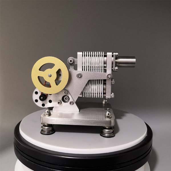 Full Metal Stirling Engine Generator Model Stem Engine Educational Toy - enginediy