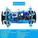 HSP Monster Truck 94188 Chassis Frame with Engine and Remote Control - Building Kit Version - enginediy