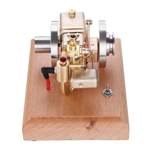 M12 2.6cc Mini 4 Stroke Retro Water-cooled Gasoline Gas Engine for Gift Collection - enginediy