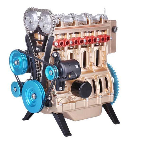 Teching Engine Kit 4 Cylinder Car Engine Assembly Kit Gift Collection DM13-B - enginediy